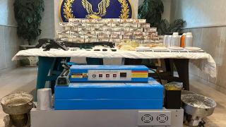 المضبوطات فى شقة التجمع الخامس