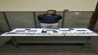 خبايا القبض على أخطر تاجر حشيش أثناء ترويج الصنف بالسيده زينب