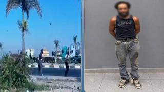 ضبط شخص بعد إلقائه زجاجة على فرد شرطة أثناء عودته لمنزله بالإسماعيلية