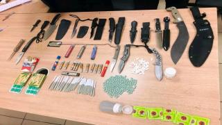 جزء من المضبوطات