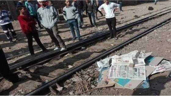 مصرع شخص أسفل عجلات القطار فى الشرقية