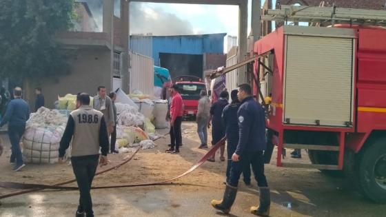 السيطرة على حريق بمبنى مكون من 4 طوابق بالفيوم.. وإصابة 9 أشخاص باختناق