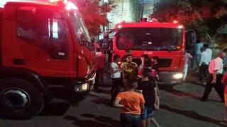 حريق شقة بولاق الدكرور