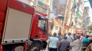 السيطرة على حريق شقة سكنية فى بولاق الدكرور