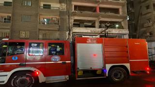 السيطرة على حريق داخل غرفة مواتير المياه فى فيصل