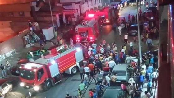 الحماية المدنية تنقذ فندق شهير من خطر النيران بالجيزة
