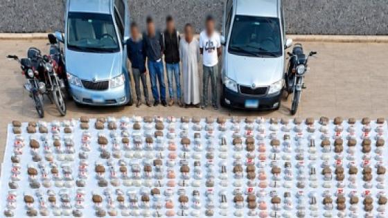 ضربة أمنية في أسوان وسوهاج.. مصرع 5 عناصر شديدة الخطورة وضبط مخدرات بـ208 ملايين جنيه