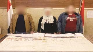 تفاصيل القبض على عصابة تقليد المشغولات الذهبية فى عين شمس