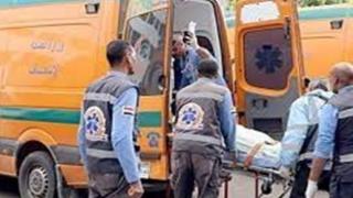 إصابة 4 أشخاص في تصادم سيارتين على كوبري الجبلاو بقنا