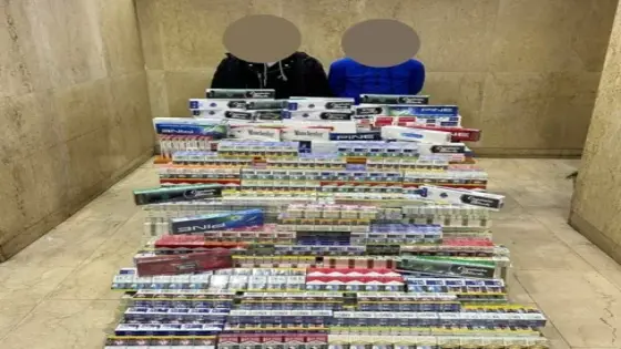 القبض على شخصين لبيعهما سجائر مهربة فى حلوان