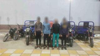 سرقة الدراجات النارية والتكاتك