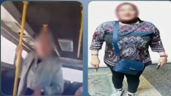 ادعت أنها ضابطة شرطة واعتدت على سائق أتوبيس بسبب ثمن تذكرة …القبض على سيدة المطرية