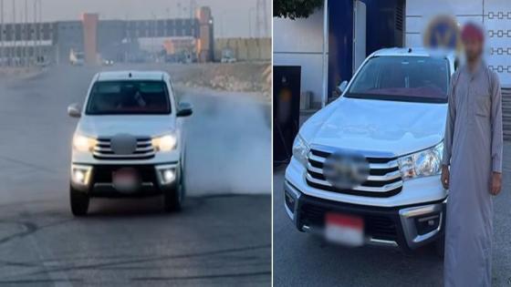 ضبط قائد سيارة بعد ظهوره في فيديو يقود برعونة ويؤدي حركات استعراضية بجنوب سيناء