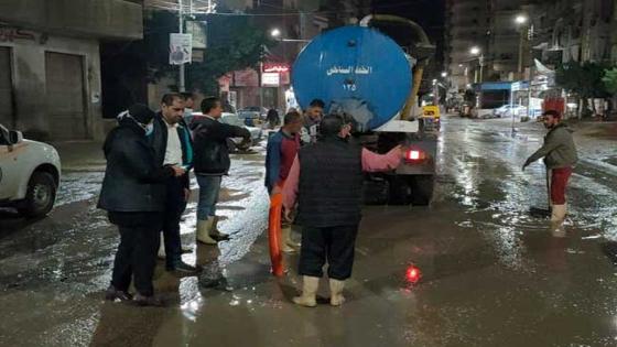 شفط مياه الامطار