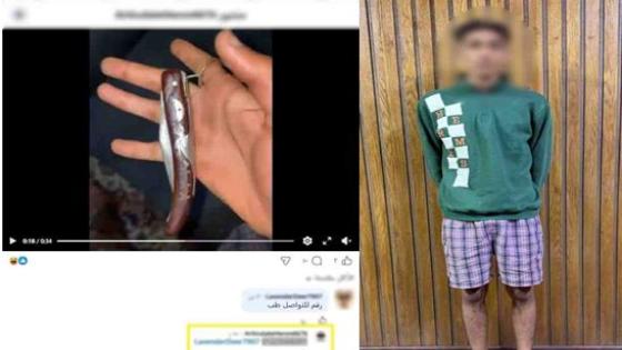 ضبط طالب بالإسكندرية أنشأ صفحة لبيع الأسلحة البيضاء للنصب على المواطنين