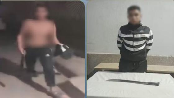 ضبط عاطل هدد جاره بسلاح أبيض في الزقازيق بسبب خلافات الجيرة ولهو الأطفال