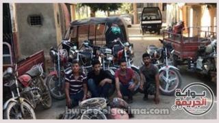 ضبط تشكيل عصابى تخصص فى سرقة الدراجات البخارية بسوهاج