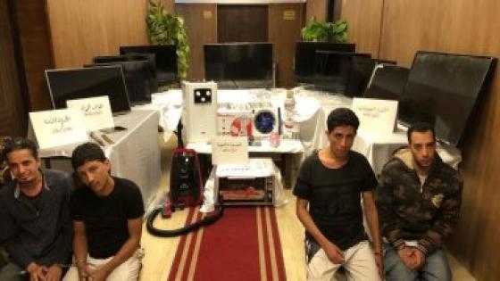 لصوص المجوهرات والأجهزة الكهربائية سقطو متلبسين فى القطامية