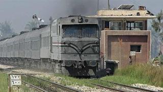 مصرع سائق على مزلقان سكة حديد مدينة العياط