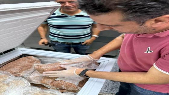 حملات الطب البيطري تضبط 330.5 كجم فاسدة من اللحوم والدواجن بالغربية