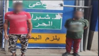 القبض على شخصين بتهمة سرقة اللوحات الارشادية من شوارع الجيزة