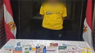 ضبط مسجل خطر تخصص من سرقة الصيدليات فى الأميرية