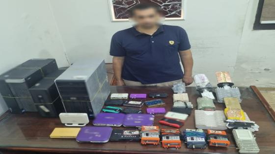 ضبط محطة بث تلفزيونى لاسلكية “بدون ترخيص” بالشرقية