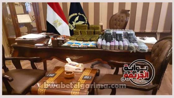 ضبط سيارة بداخلها 400 قطعة حشيش فى القليوبية