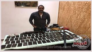 بالصور .. مباحث برج العرب تصطاد امبرطور الكيف 1955 طربة حشيش قبل ترويجها فى ليلة العيد