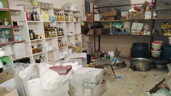 ضبط مصنع مستحضرات تجميل مغشوشة فى عابدين