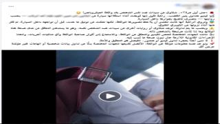 ضبط عامل بمخبز بعد تداول فيديو يتضمن التحرش بفتاة داخل سيارة أجرة بالمنوفية