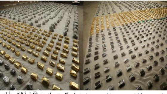 إحباط تهريب 1.7 طن مخدرات بقيمة 150 مليون جنيه في السويس