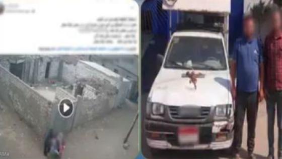 ضبط سائقين بالشرقية بعد هدم جزء من حائط منزل بسبب خلافات الجيرة.. والتحفظ على سيارة ربع نقل