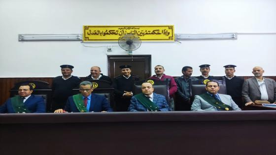 المؤبد لعامل قتل ابنه وحرق المنزل فى منشأة ناصر
